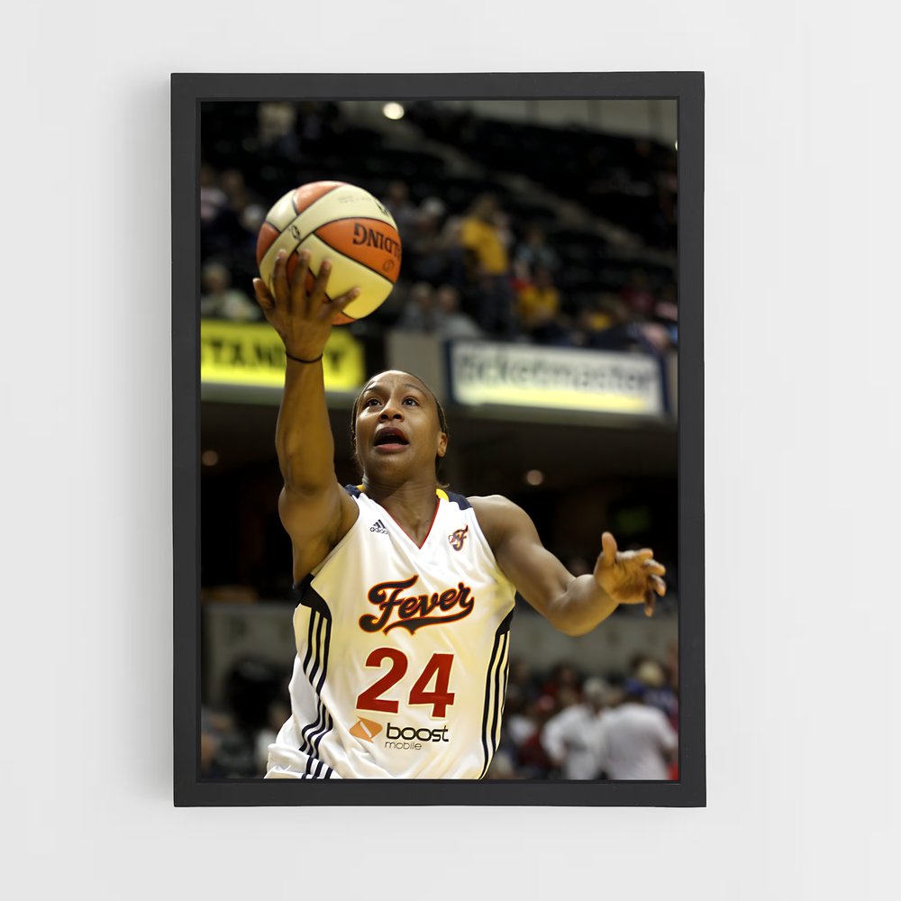 Poster Tamika de catchings – affiche Basketball (vue 2)